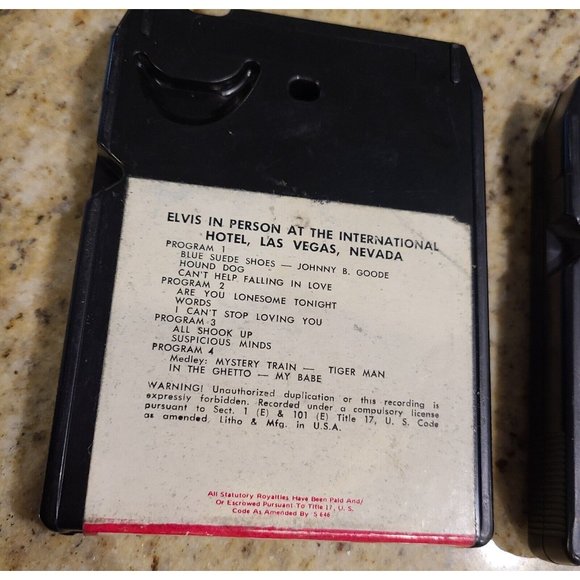 Lot of 3 Elvis Presley - Las Vegas, Girl Happy, Gold Awards8-Track Tapes - Picture 5 of 10